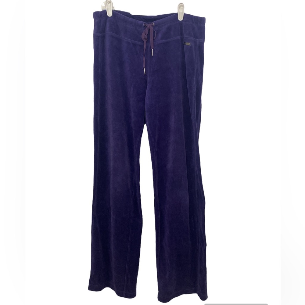 (Size M) Dark Purple Calvin Klein Performance Wear Y2k Loose Sweatpants QuickDry